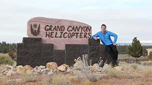 Helikoptertur över södra Grand Canyon