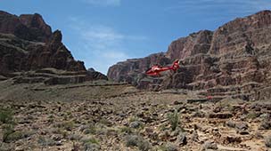 Helikopter till Grand Canyon