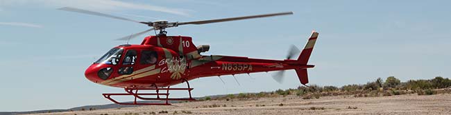 Helikopter från Las Vegas till Grand Canyon